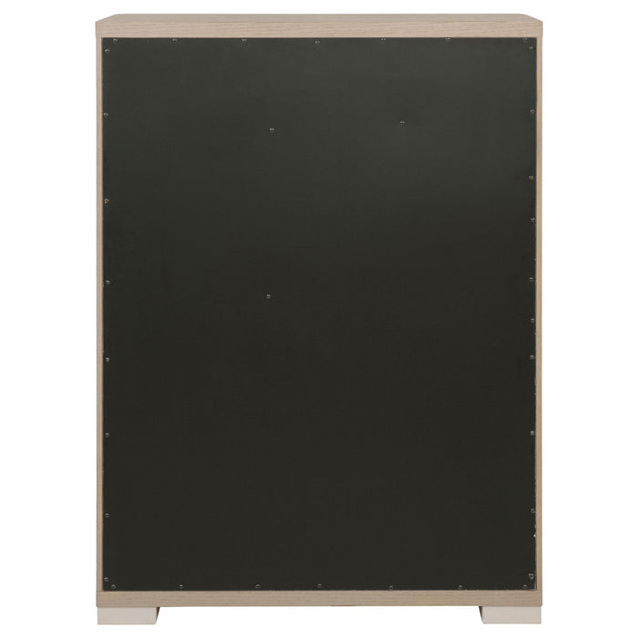 Ladera 5-drawer Bedroom Chest of Drawers Light Elm