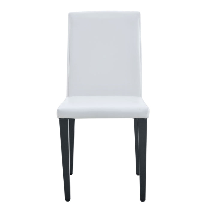 Versatile Dining Chairs With Comfortable Design And Metal Legs
