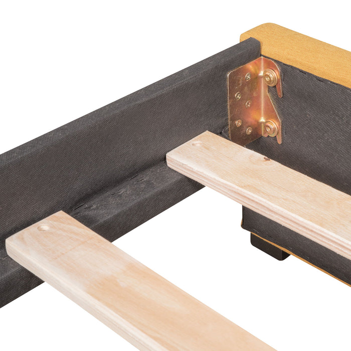 Upholstered Daybed, Sofa Bed Frame, No Box Spring Needed