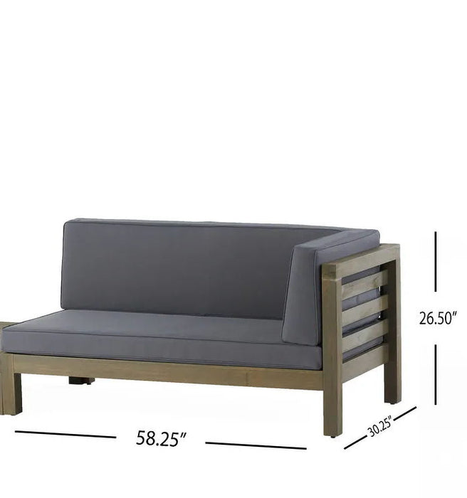 Oana - Corner Bench And Coffee Table