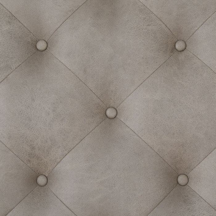 Kanwyn - Uph Ottoman Cocktail Table - Whitewash