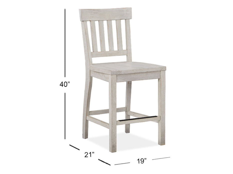 Bronwyn - Extendable Rectangular Counter Height Dining Table Set