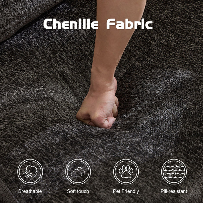 Convertible Floor Sofa Bed, Boneless Modular Sectional Sofa For Living Room