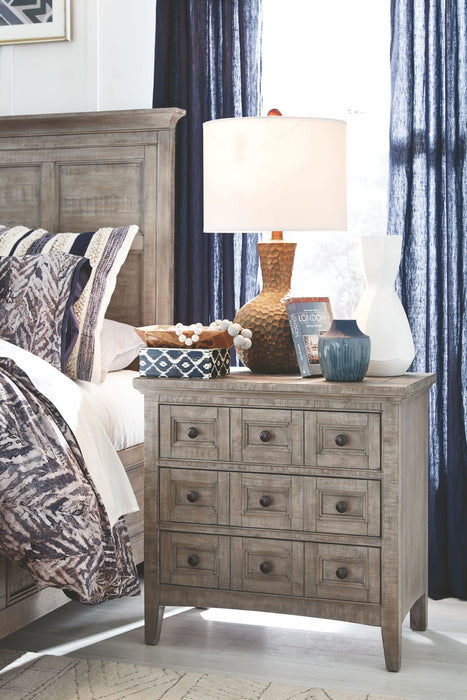 Paxton Place - Wood Drawer Nightstand - Dove Tail Gray