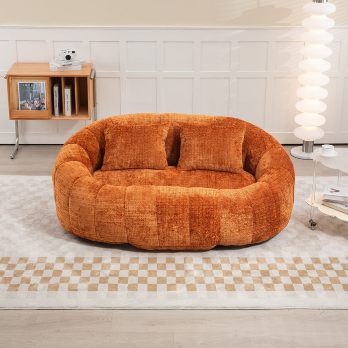 Bean Bag Lazy Sofa, Durable Comfort Lounger High Back Bean Bag Chair Couch