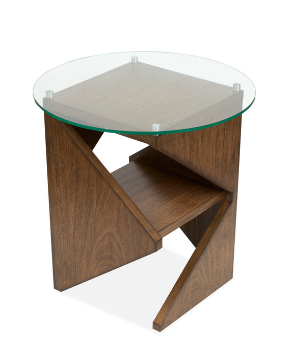 Vector - Round Accent Table - Russet