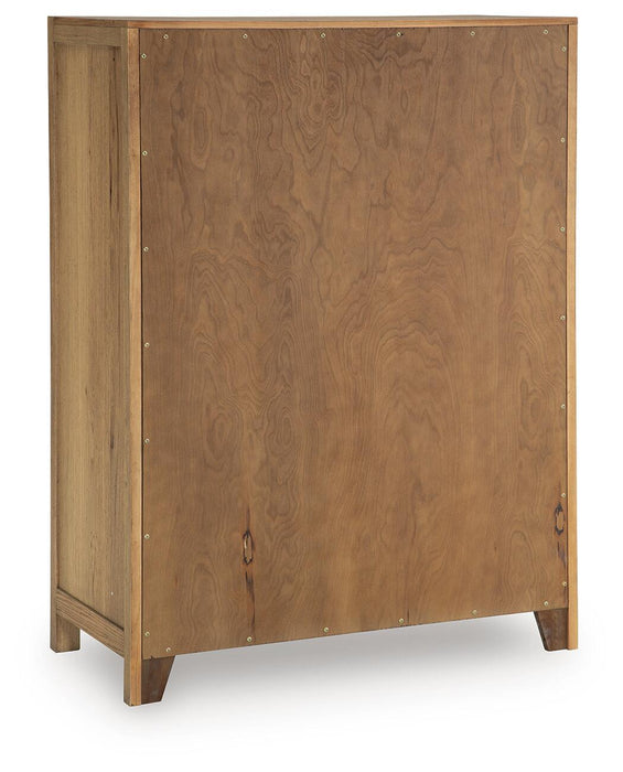 Clayburns - Bar Cabinet - Light Brown