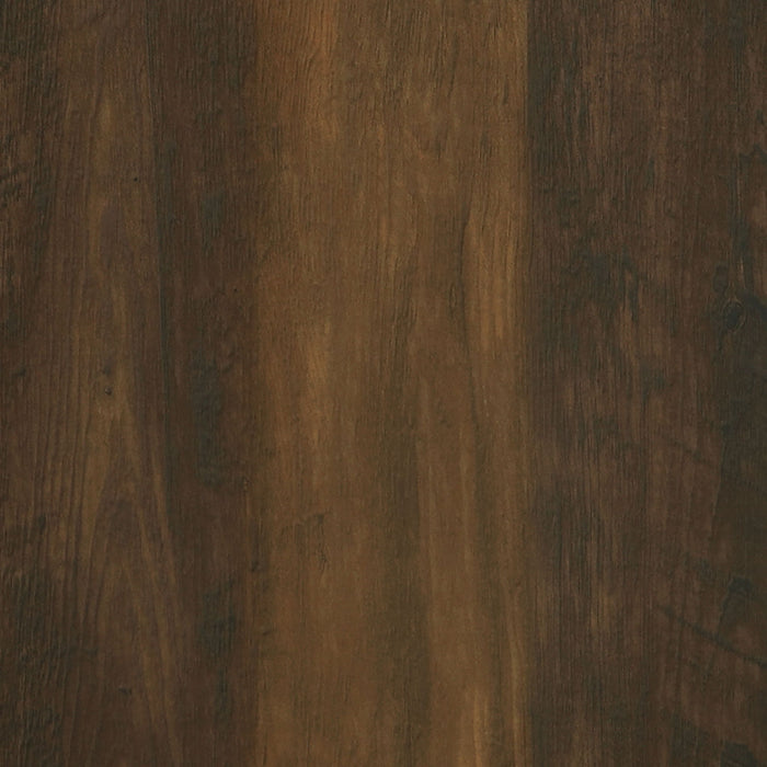 Devar Square Engineered Wood Side End Table Dark Pine