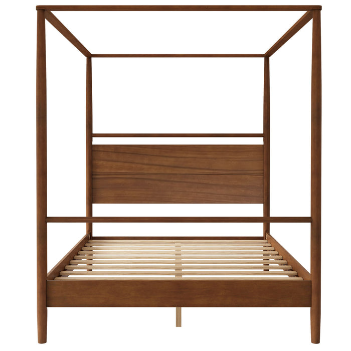 Canopy Bed Frame With 4 Posters