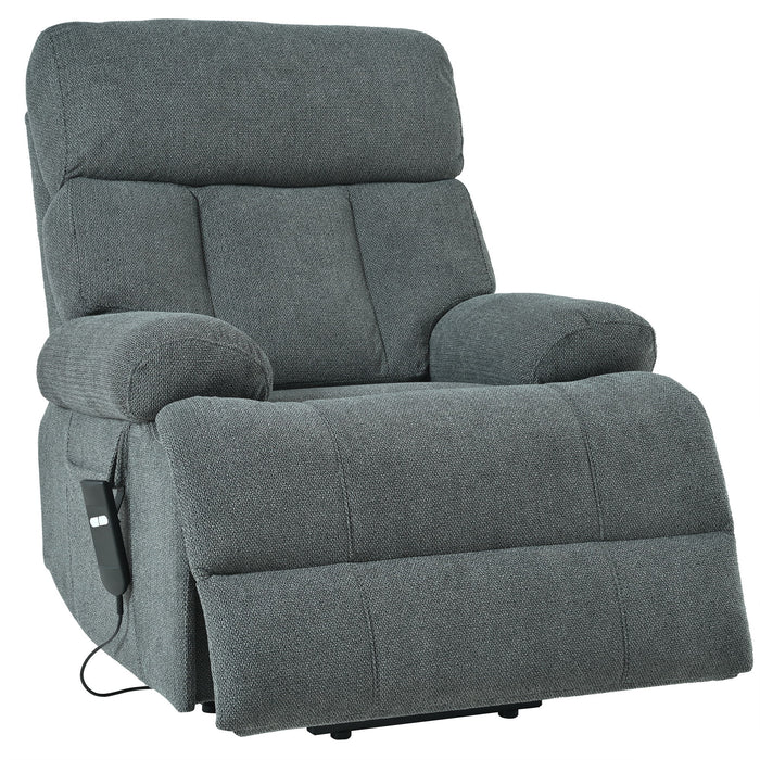 Oversized Power Lift Recliner Chai With Remote Control, Side Pocket, Spacious Seat