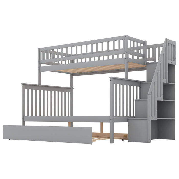 Bunk Bed With Staircase