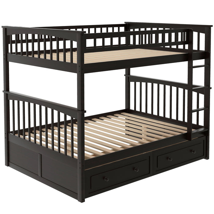 Bunk Bed With Drawers, Convertible Design