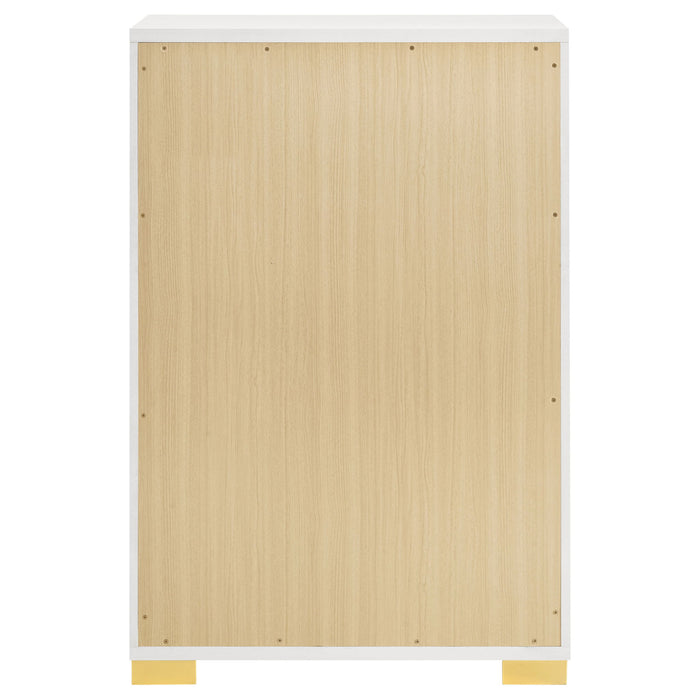 Marceline 5-drawer Bedroom Chest White