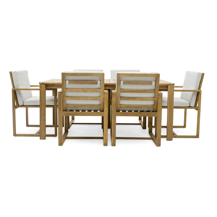 Patio Dining Set Outdoor Dining Table And Chair Set With And Removable Cushions For Patio