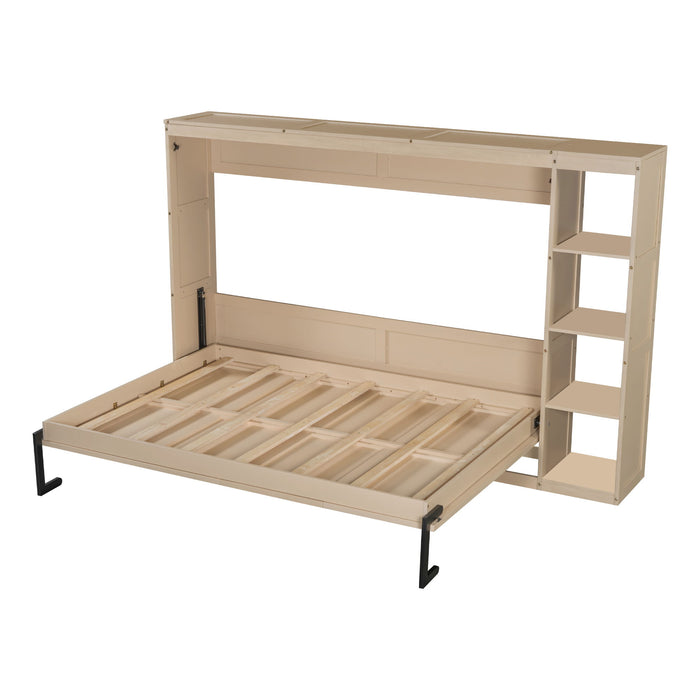 Murphy Bed With Bookshelf And Storage