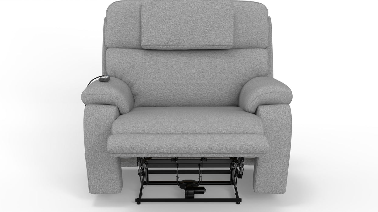 Dreamtime - 48" Power Headrest Power Lay Flat Recliner With CR3 Heat/Massage/Zero Gravity