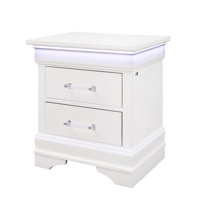 Charlston - Nightstand With LED