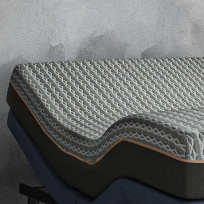 Copper Lux Hybrid - 14" Mattress With Copper Infused Contouring Memory Comfort Layer And Supportive Coil System