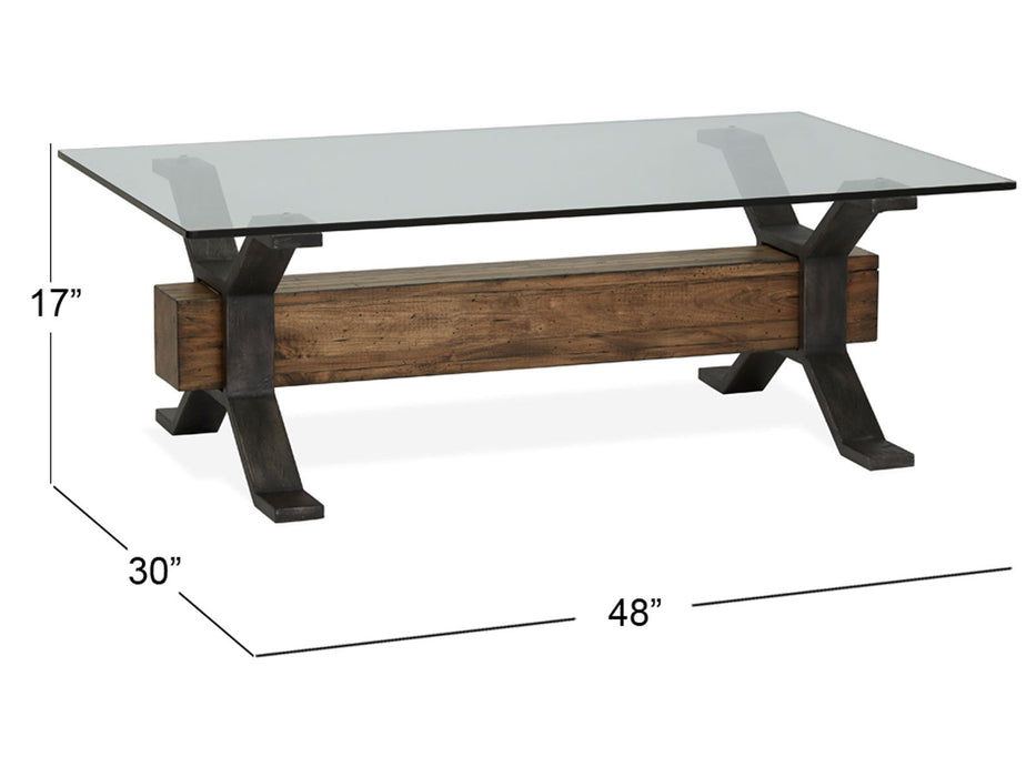 Sawyer - Rectangular Cocktail Table Set