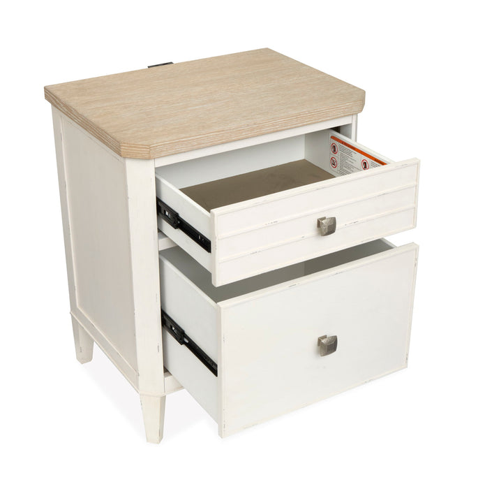 Echo Isles - Telephone Table - Sea Pearl And Driftwood