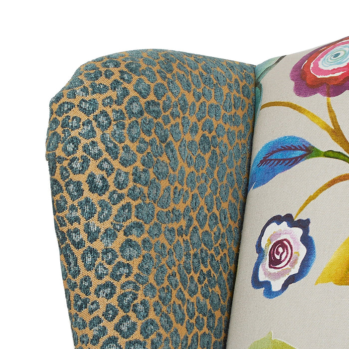 Anya - Boho Chic Wingback Accent Arm Chair