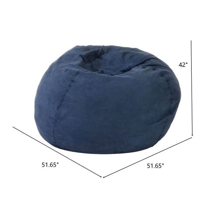 Comfortable High Density Shredded Foam Bean Bag Chair With Removable Cover