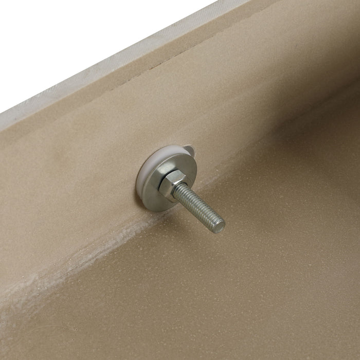 Modern Wall Mounted Bathroom Vanity With Resin Sink And Soft Close Drawer In Imitative - Imitative Oak