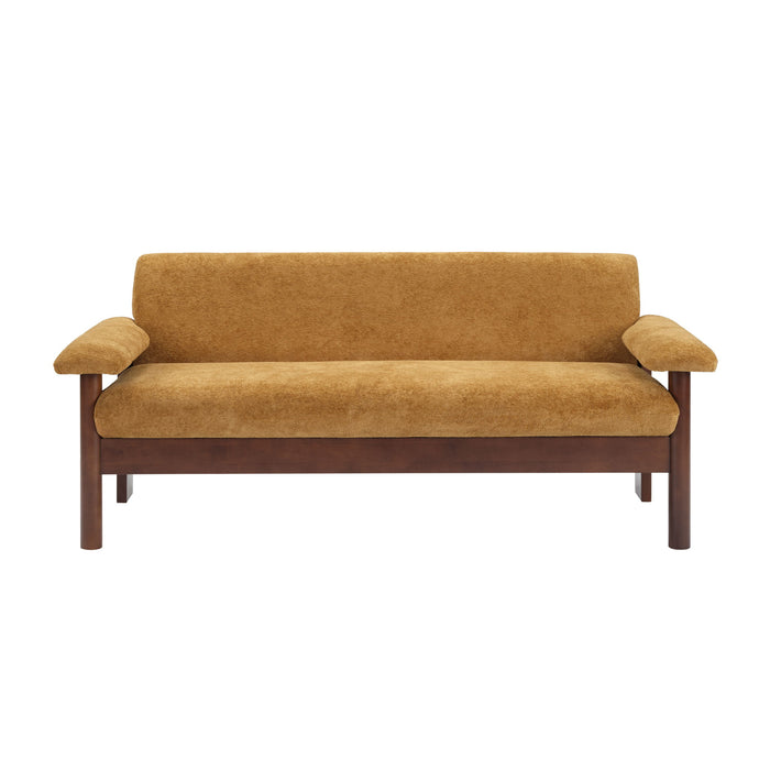Loveseat Sofa 2 Seater Couch With Armrest Pillows