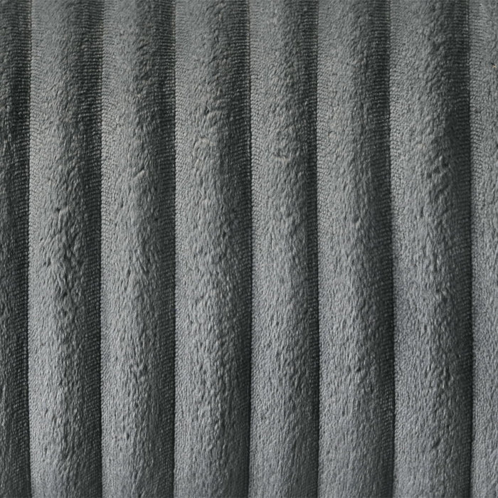 Lesley - Motion Glider Recliner - Gray Corduroy & Velvet