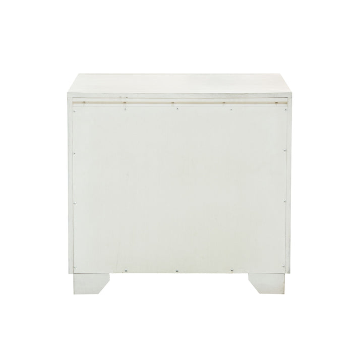Camila - 2 Drawer Nightstand - Creamy White