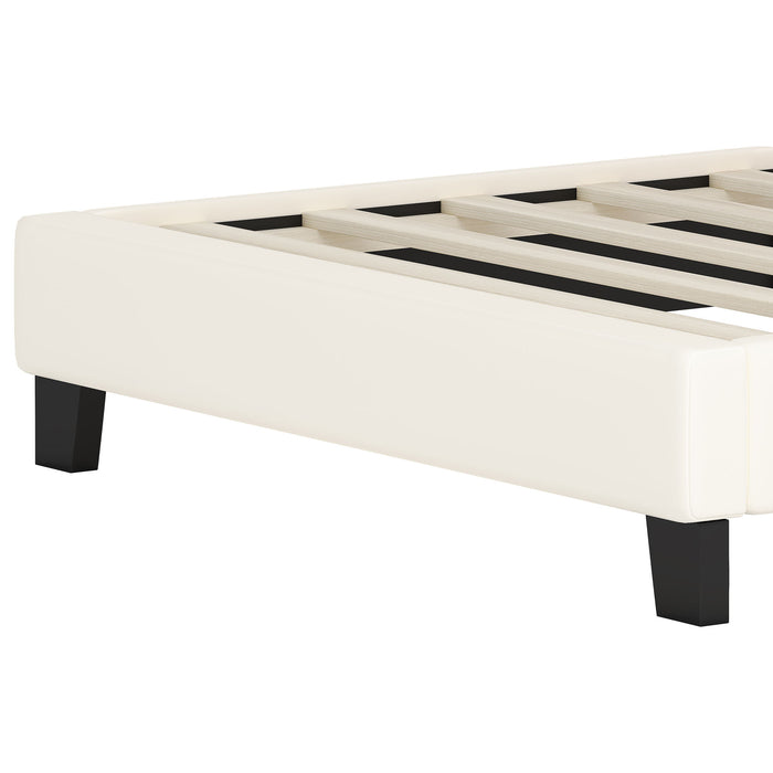 Upholstered Princess Platform Bed With Crown Headboard