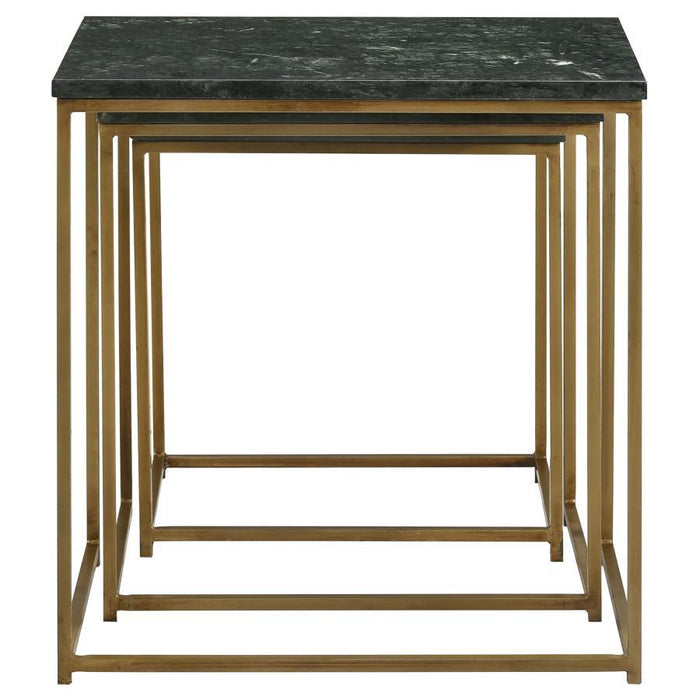 Medora - 3-Piece Nesting Table With Marble Top