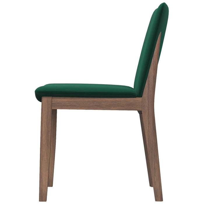 Laura - Mid-Century Modern Solid Wood Dining Chair (Set of 2)