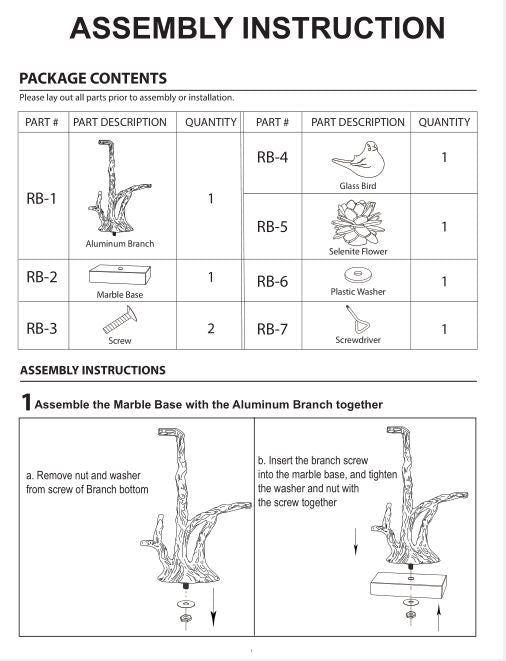Aluminum Candle Holder With Marble Stand