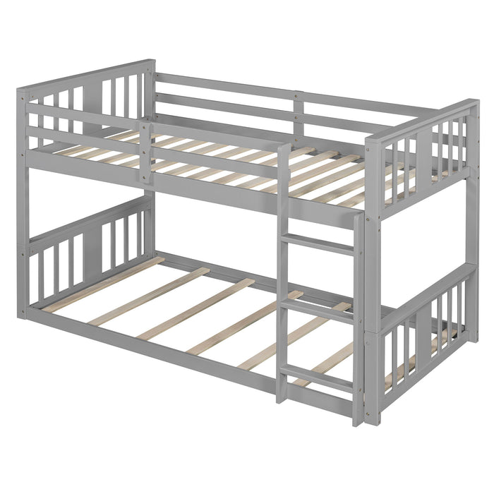 Solid Construction Bunk Bed & Ladder