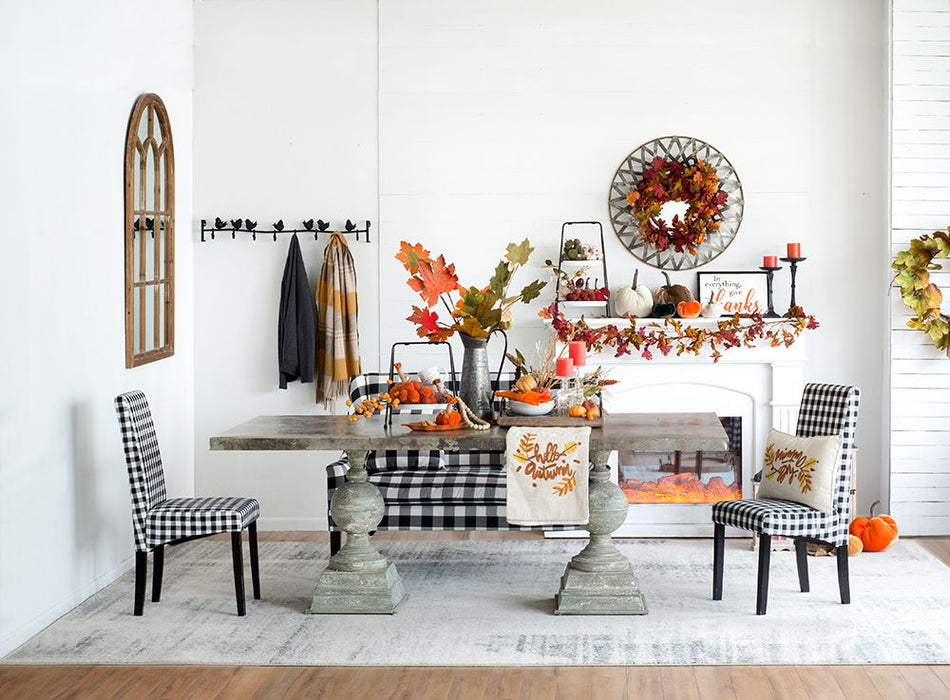 Pumpkin Ornament For Holiday Harvest Festival Fall Festival & Thanksgiving (Set of 6)