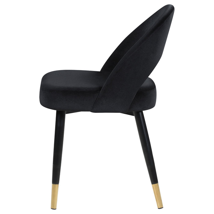 Arched Back Dining Chairs (Set of 2)