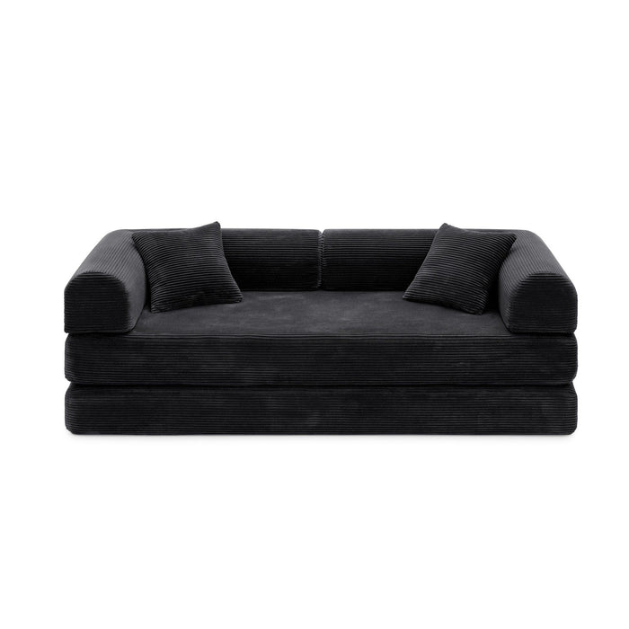 Convertible Foldable Floor Sofa Bed For Living Room