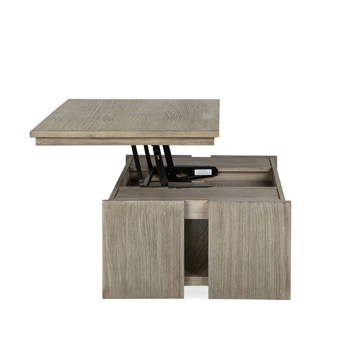 Conrad - Rectangular Lift Top Storage Cocktail Table Set