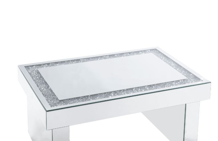 Noralie - Coffee Table - Pearl Silver - 18"