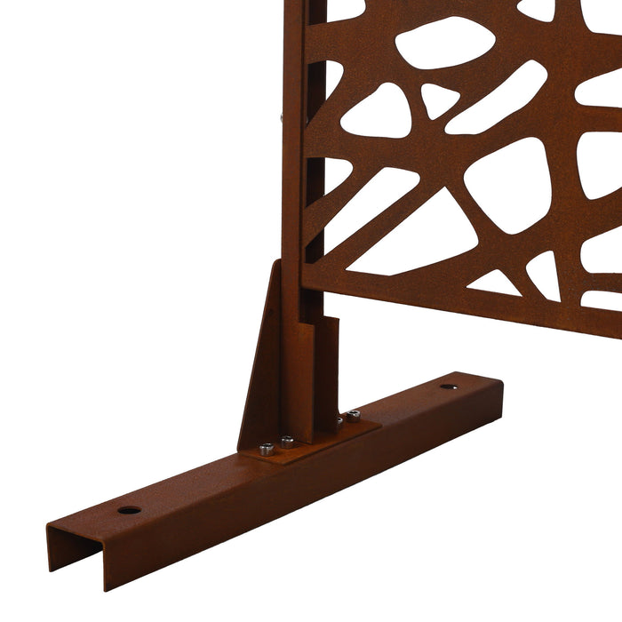 Outdoor & Indoor Freestanding Decorative Privacy Screen