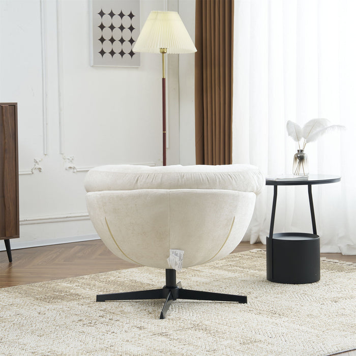 Modern Chenille Office Chair With 360 Degree Swivel