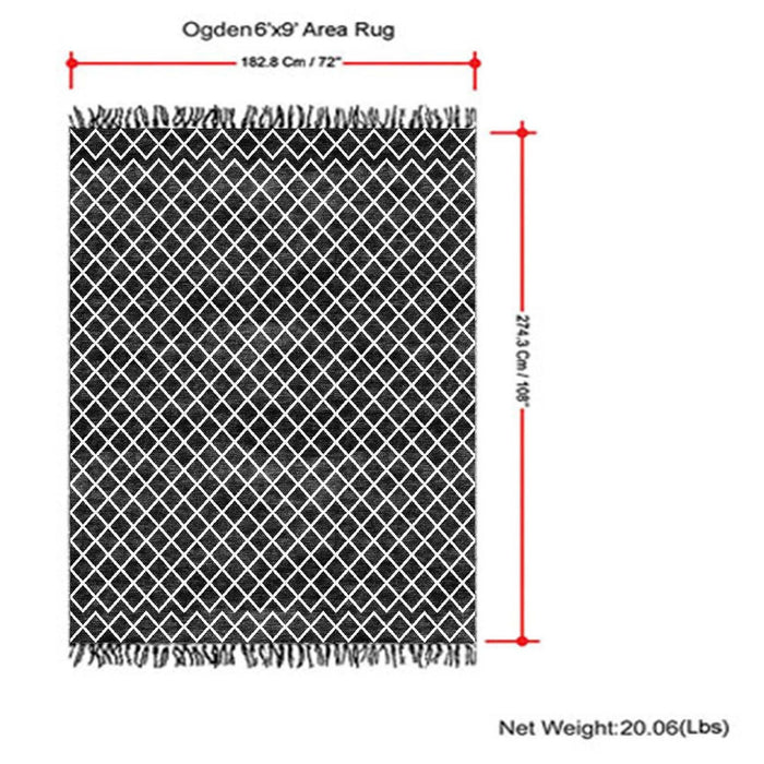 Ogden - 6' X 9' Area Rug - Ivory