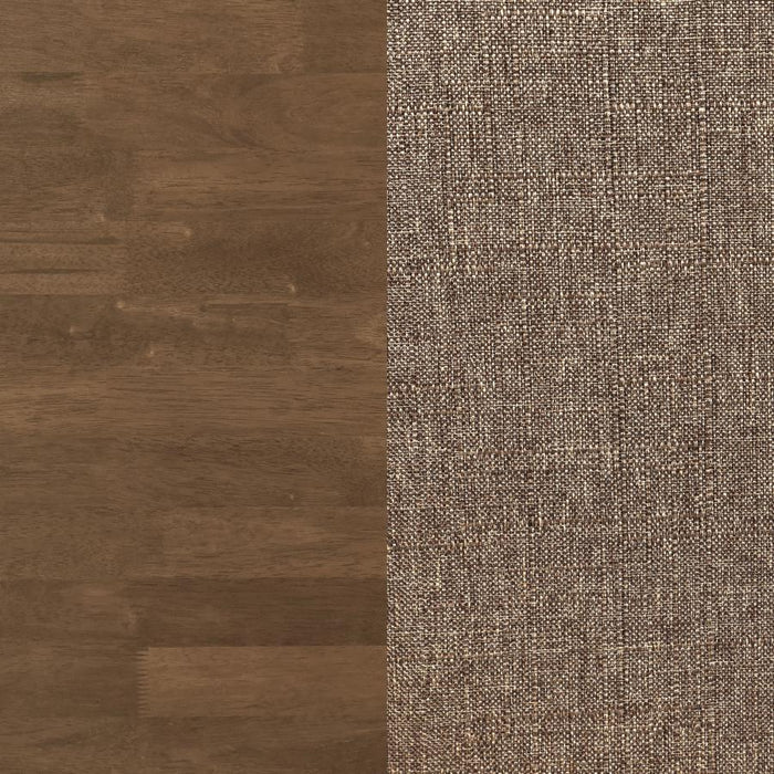 Dortch - Dining Side Chair (Set of 2) - Walnut And Brown