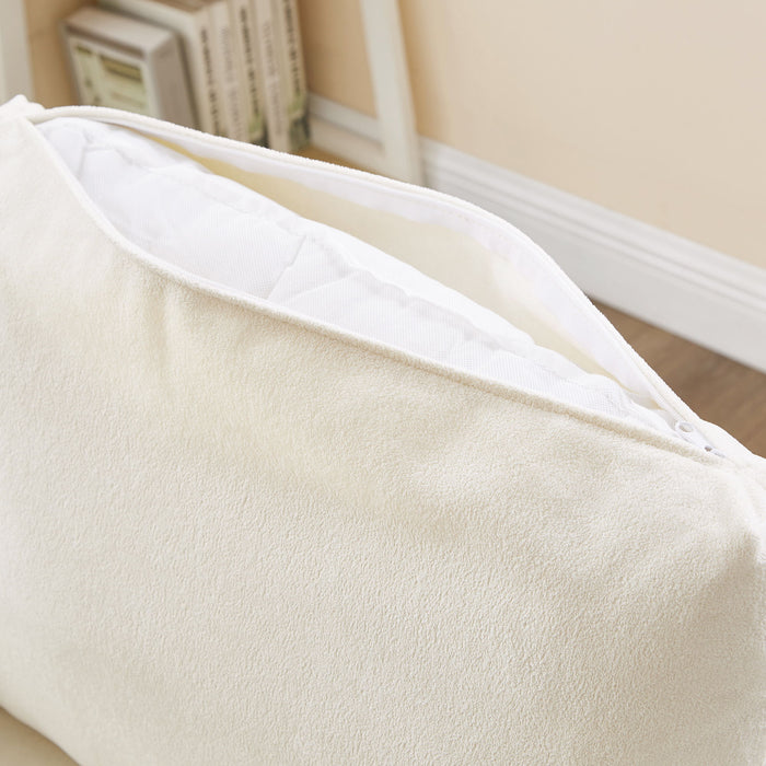 360° Modern Swivel Chair With Upholstered Curved Design