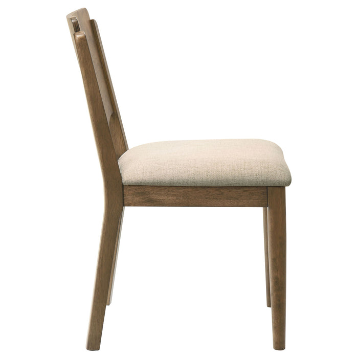 Graham - Upholstered Dining Side Chair (Set of 2) - Walnut