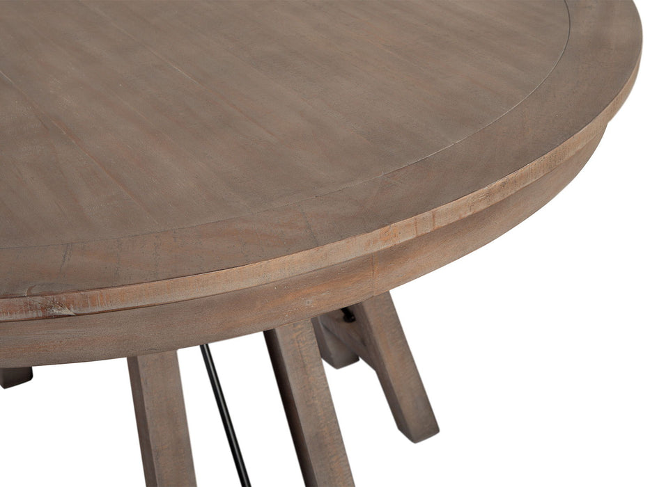 Paxton Place - Round Dining Table - Dovetail Gray