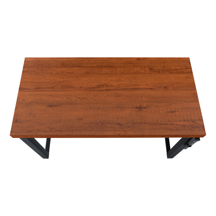 Computer Desk, Home Office, Standing, Adjustable, Laptop, Contemporary & Modern