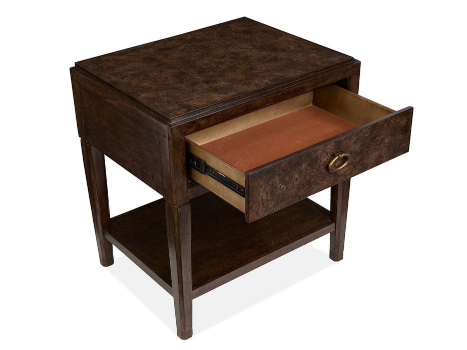 Rowan - Open Nightstand - Espresso