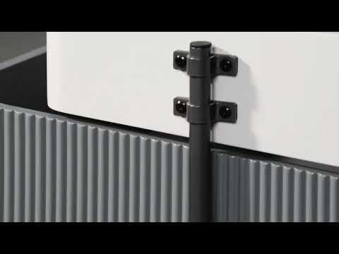 Wilkins - Coffee Table With Lift Top - Gray & White High Gloss